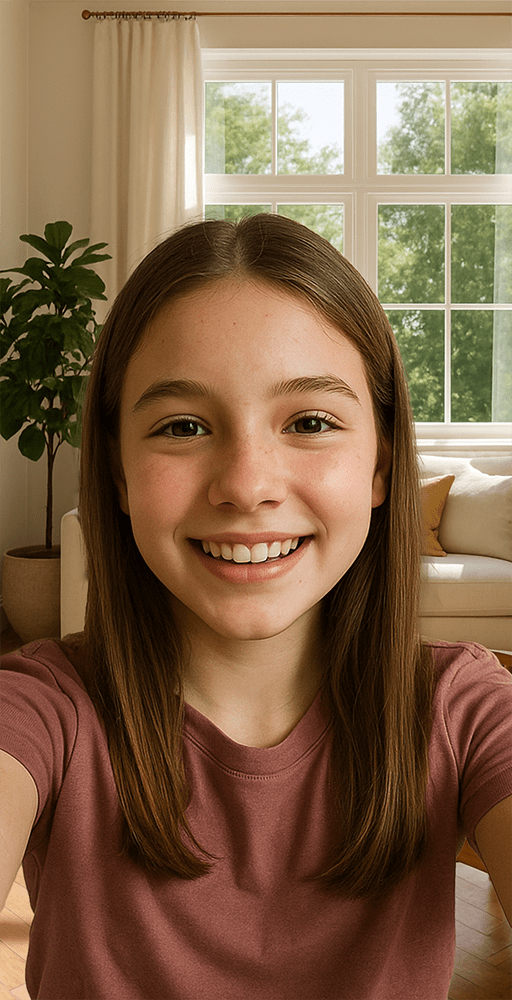 Face scan background